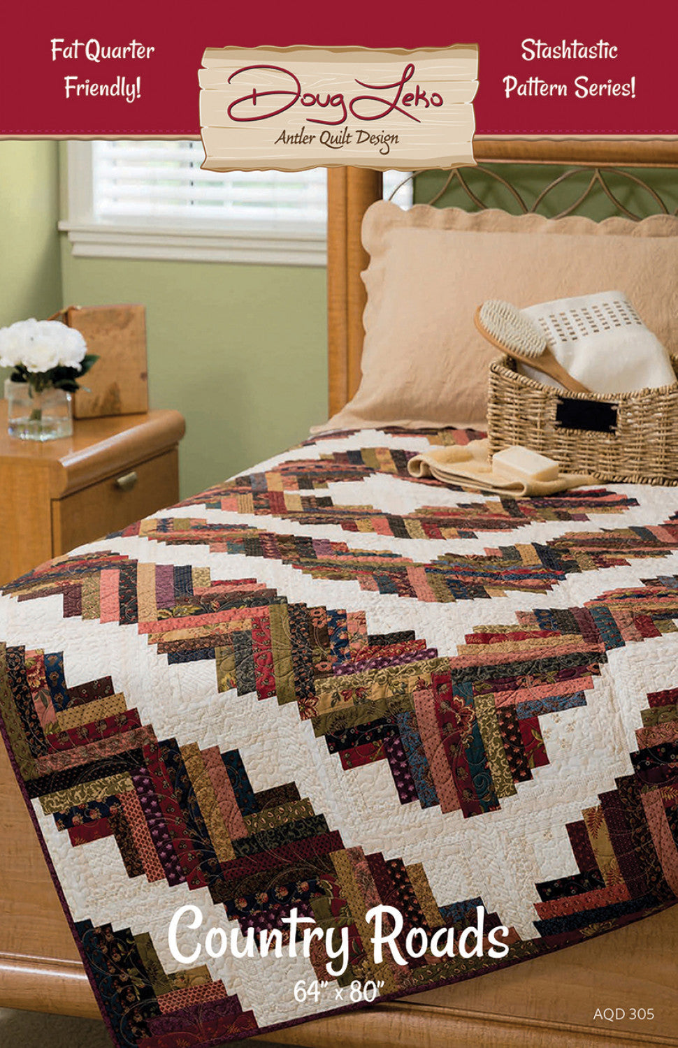 Country Roads Quilt Pattern by Antler Quilt Design