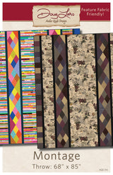 Montage Quilt Pattern by Antler Quilt Design