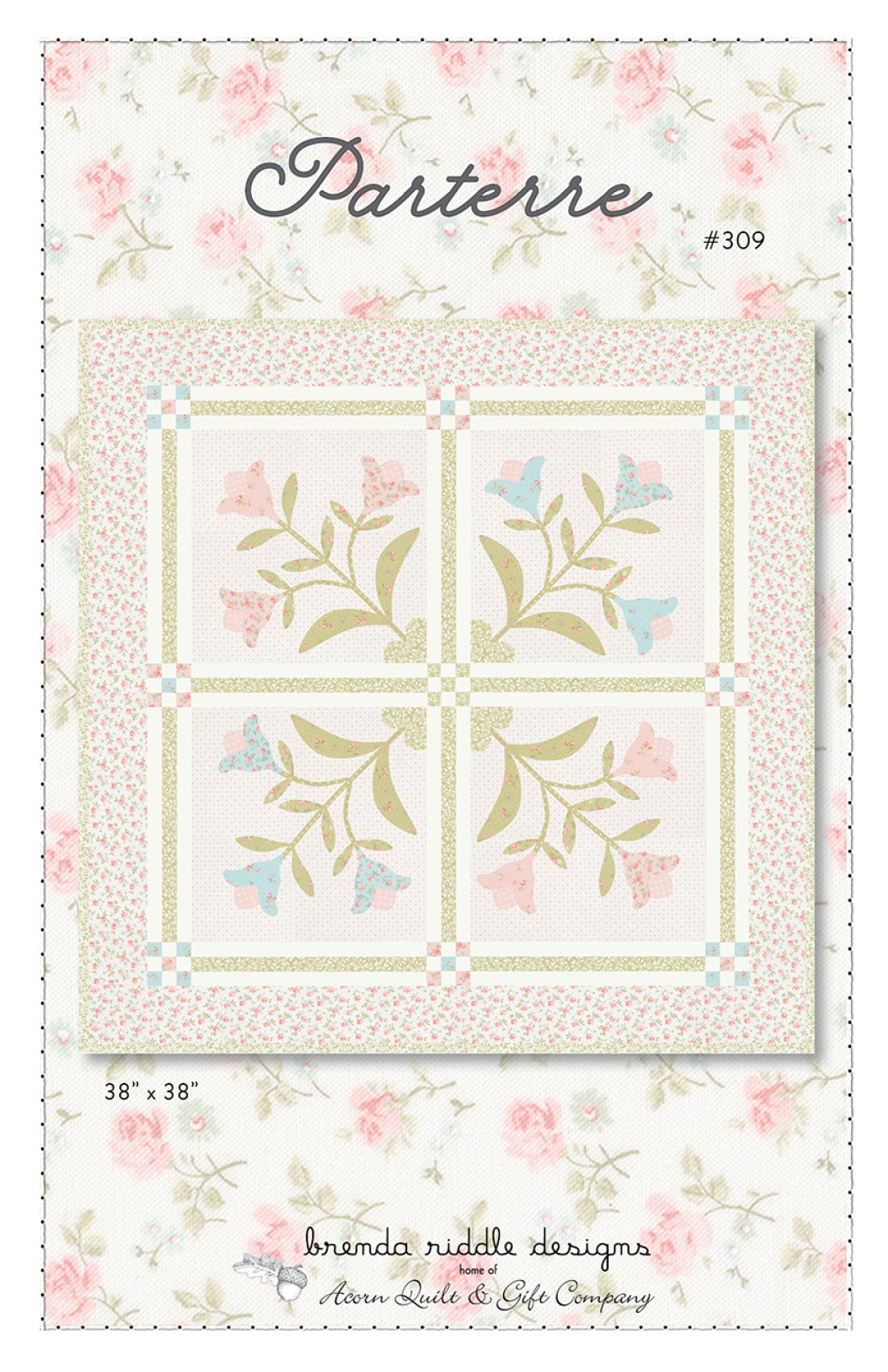 Parterre Quilt Pattern by Acorn Quilt & Gift Company