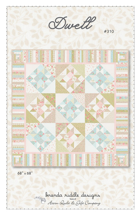 Dwell Quilt Pattern by Acorn Quilt & Gift Company