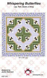 Whispering Butterflies Quilt Pattern by Animas Quilts Publishing