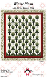 Winter Pines Quilt Pattern by Animas Quilts Publishing
