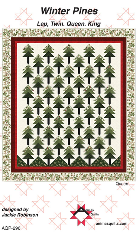 Winter Pines Quilt Pattern by Animas Quilts Publishing