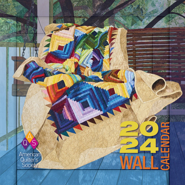 2024 AQS Wall Calendar Quilting Books Patterns and Notions