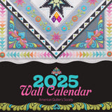 2025 Quilt Art Wall Calendar by American Quilters Society