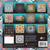 2025 Quilt Art Wall Calendar