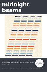 Midnight Beams Quilt Pattern by Allison Ramsing