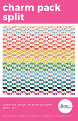 Charm Pack Split Quilt Pattern by Allison Ramsing