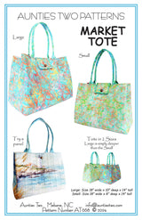 Market Tote Pattern by Aunties Two