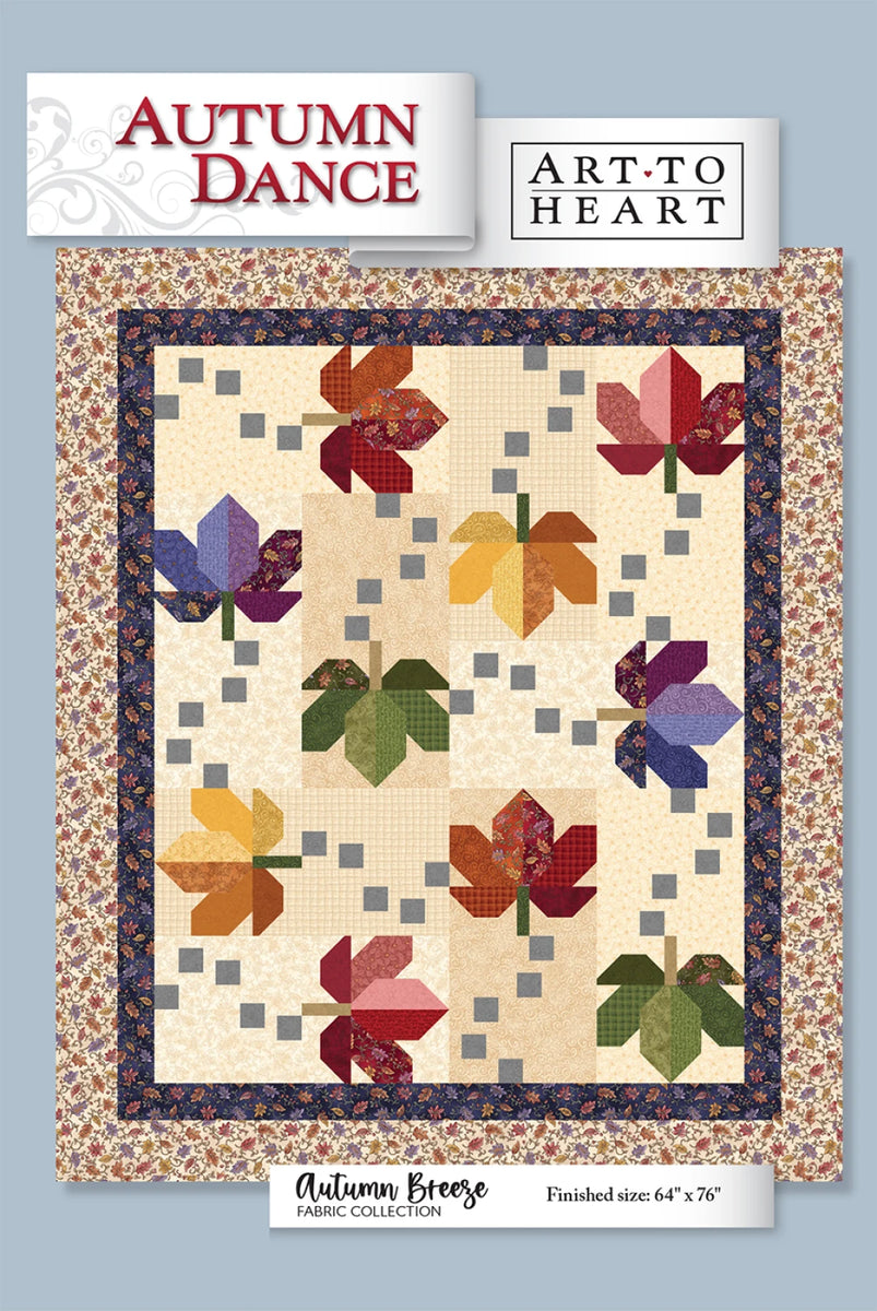 Autumn Dance Quilt Pattern – Quilting Books Patterns and Notions