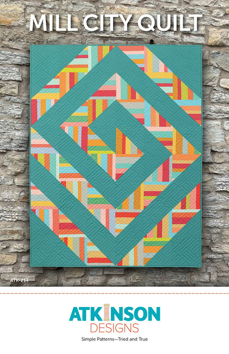 Mill City  Quilt Pattern by Atkinson Designs