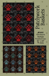 Patchwork Baskets Quilt Pattern by All Through The Night