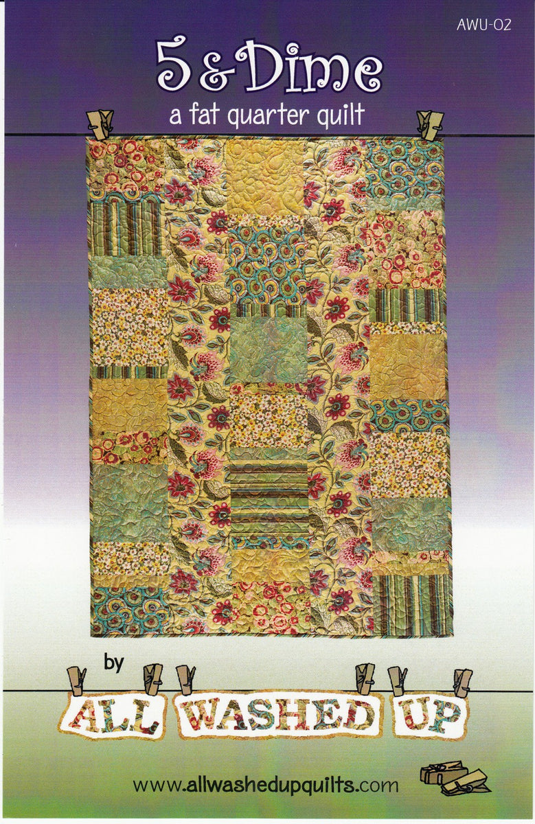 5 & Dime Revised Quilt Pattern – Quilting Books Patterns and Notions