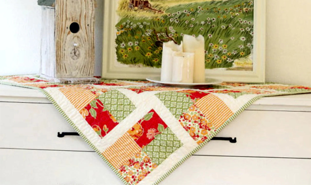 The Quilt in the Hat Quilt Pattern by Meadow Mist Designs