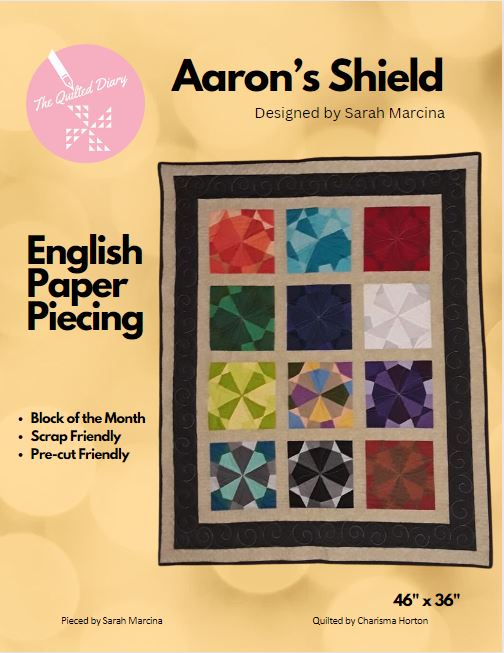 Aaron's Shield Downloadable Pattern by A Quilted Diary