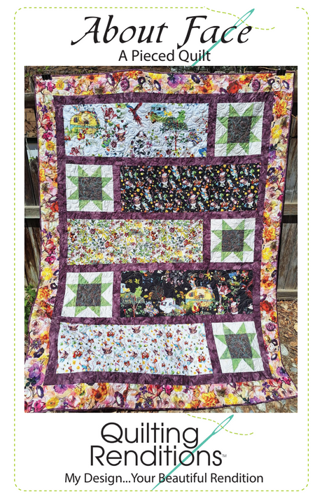 About Face Downloadable Pattern by Quilting Renditions