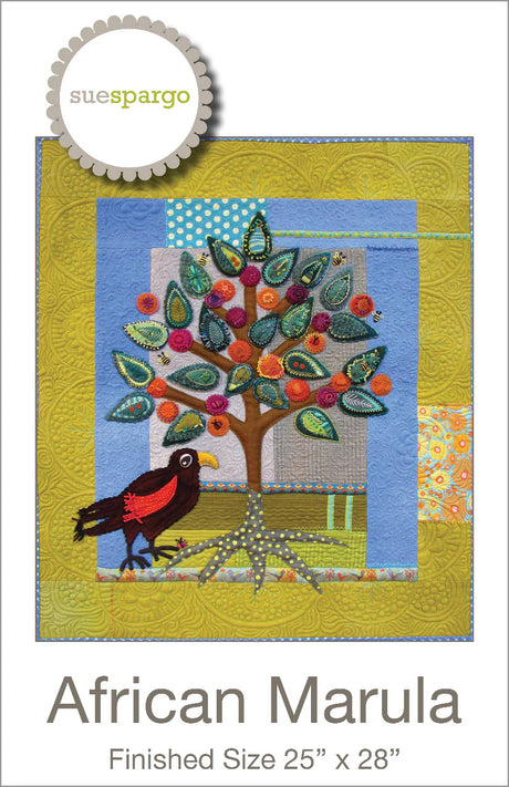 African Marula Pattern by Sue Spargo Folk-Art Quilts