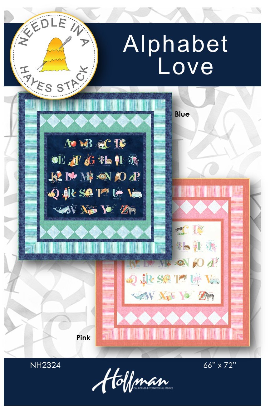 Alphabet Love Downloadable Pattern by Needle In A Hayes Stack