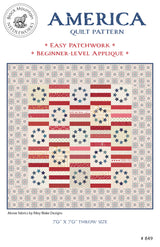 America Quilt Pattern by Black Mountain Needleworks