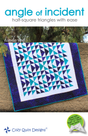 Angle of Incident Downloadable Pattern by Cozy Quilt Designs
