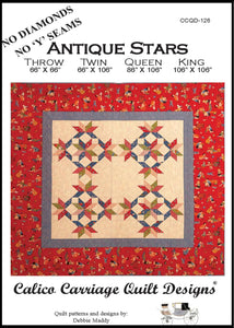 Antique Stars Quilt Pattern by Calico Carriage