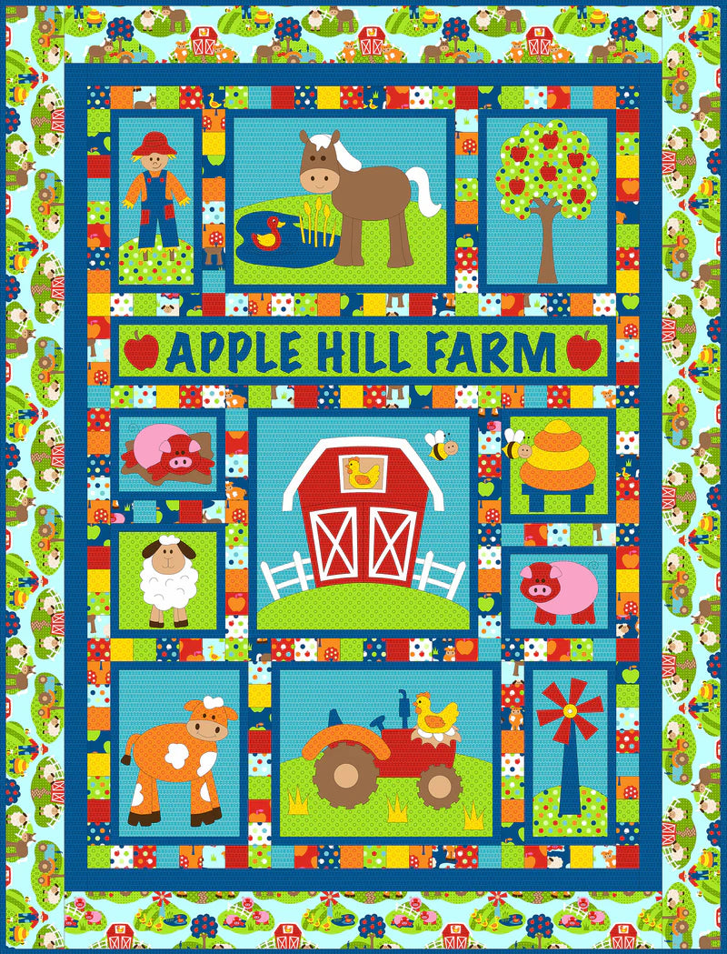 Apple Hill Farm Quilt Pattern by Kids Quilts