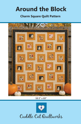 Around The Block  Downloadable Pattern by Cuddle Cat Quiltworks