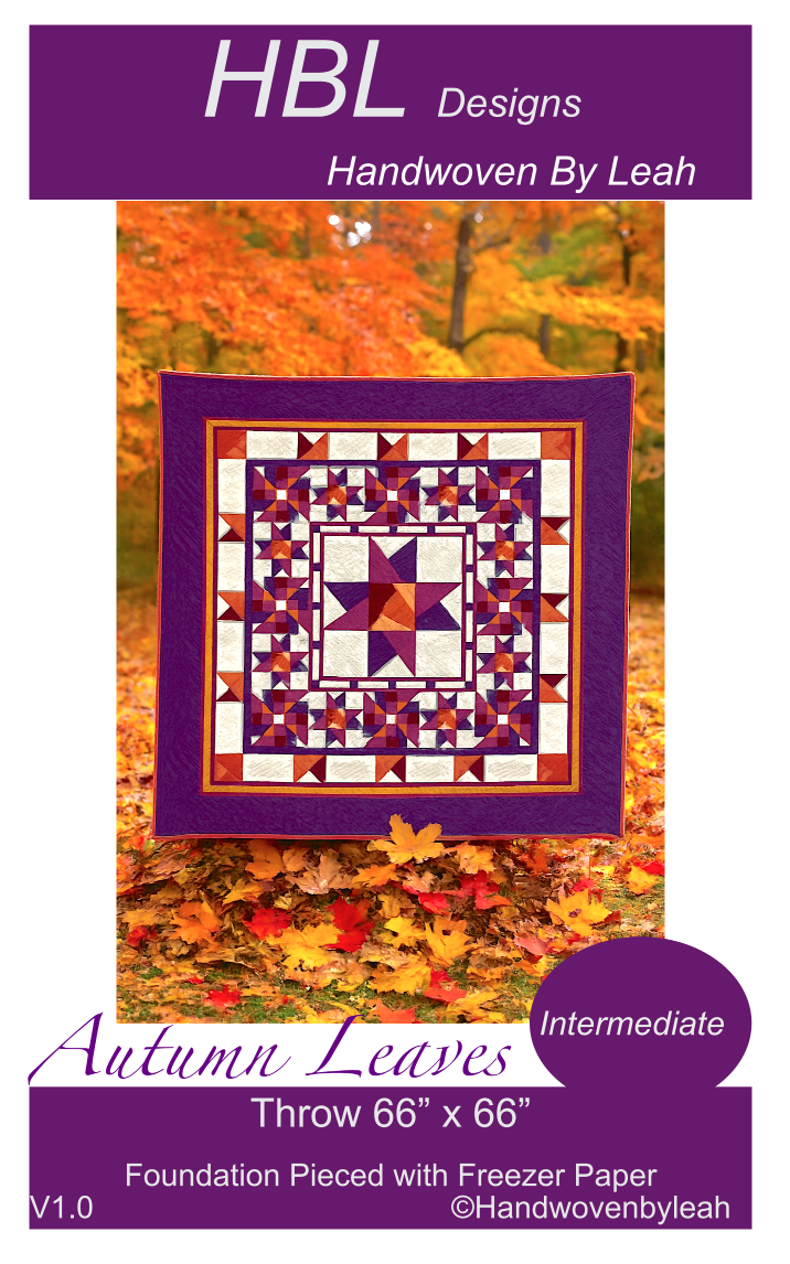 Autumn Leaves downloadable Pattern by Handwoven By Leah