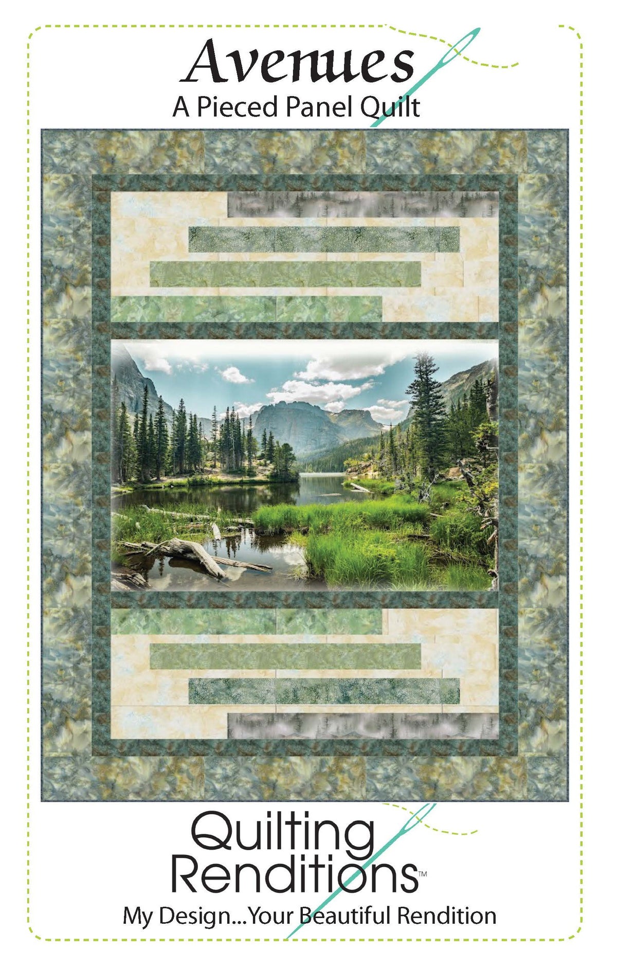 Avenues Downloadable Pattern by Quilting Renditions