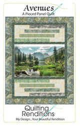 Avenues Downloadable Pattern by Quilting Renditions