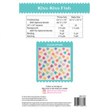 Back of the Kiss-Kiss Fish Quilt Pattern by Blooming Boldly