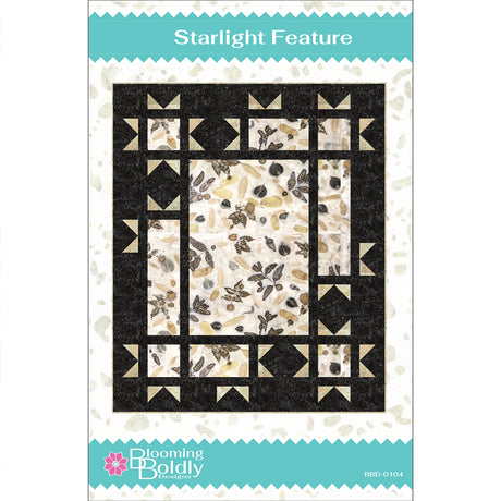 Starlight Feature Quilt Pattern by Blooming Boldly