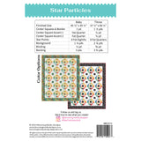 Bakc of the Star Particles Quilt Pattern by Blooming Boldly