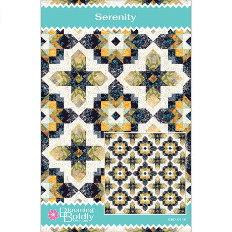 Serenity Quilt Pattern by Blooming Boldly