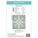 Snow Crystal Quilt Pattern