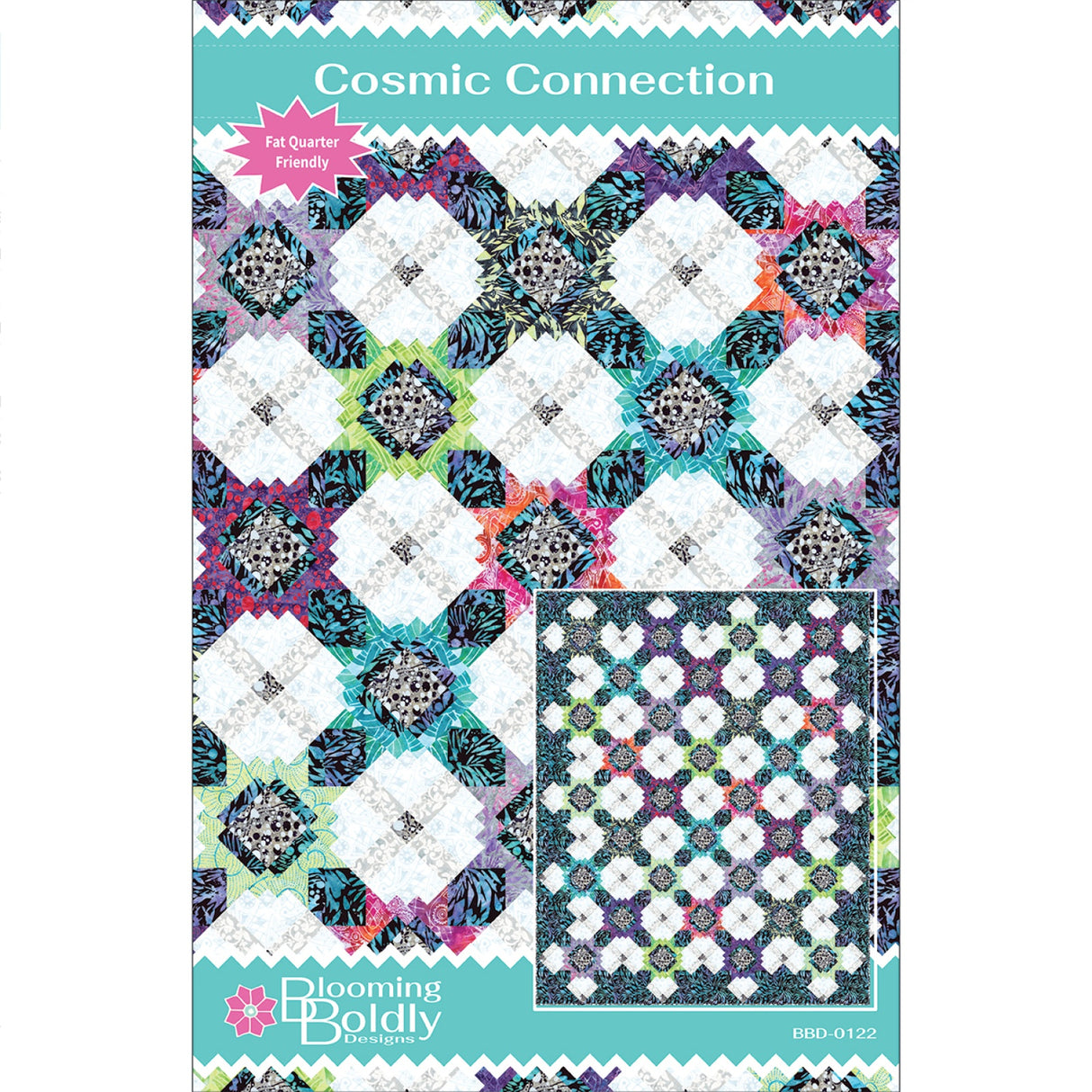Cosmic Connection Quilt Pattern by Blooming Boldly
