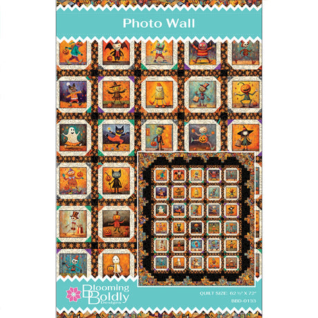 Photo Wall Quilt Pattern by Blooming Boldly