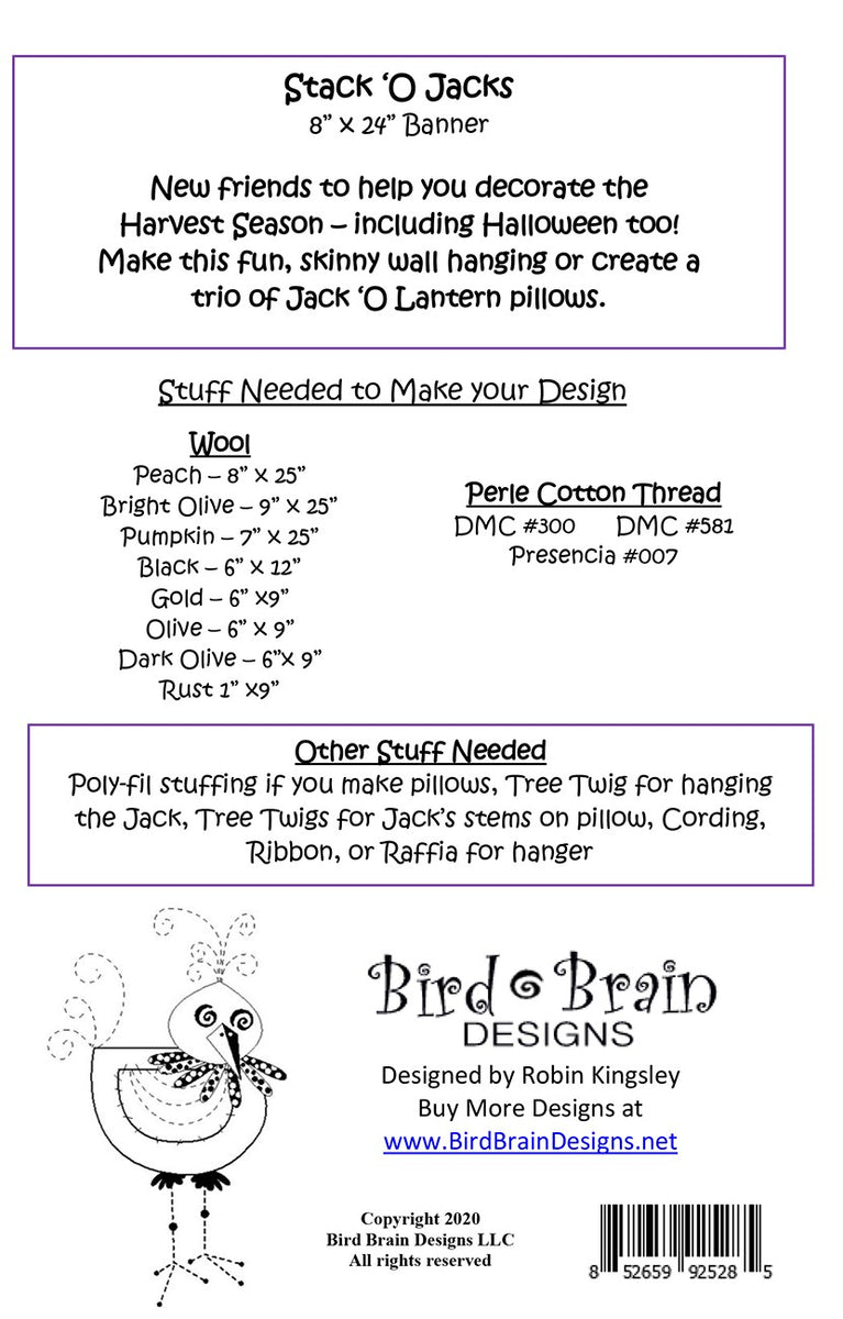 Stack O' Jacks Pattern – Quilting Books Patterns and Notions