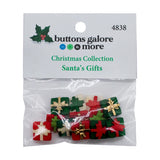 Santa's Gifts Buttons by Buttons Galore