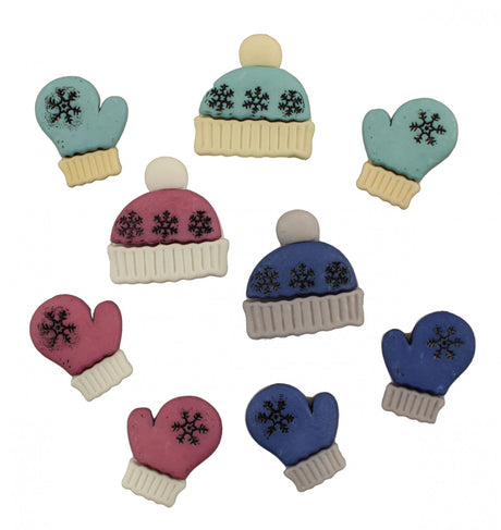 Winter Woolies Buttons by Buttons Galore