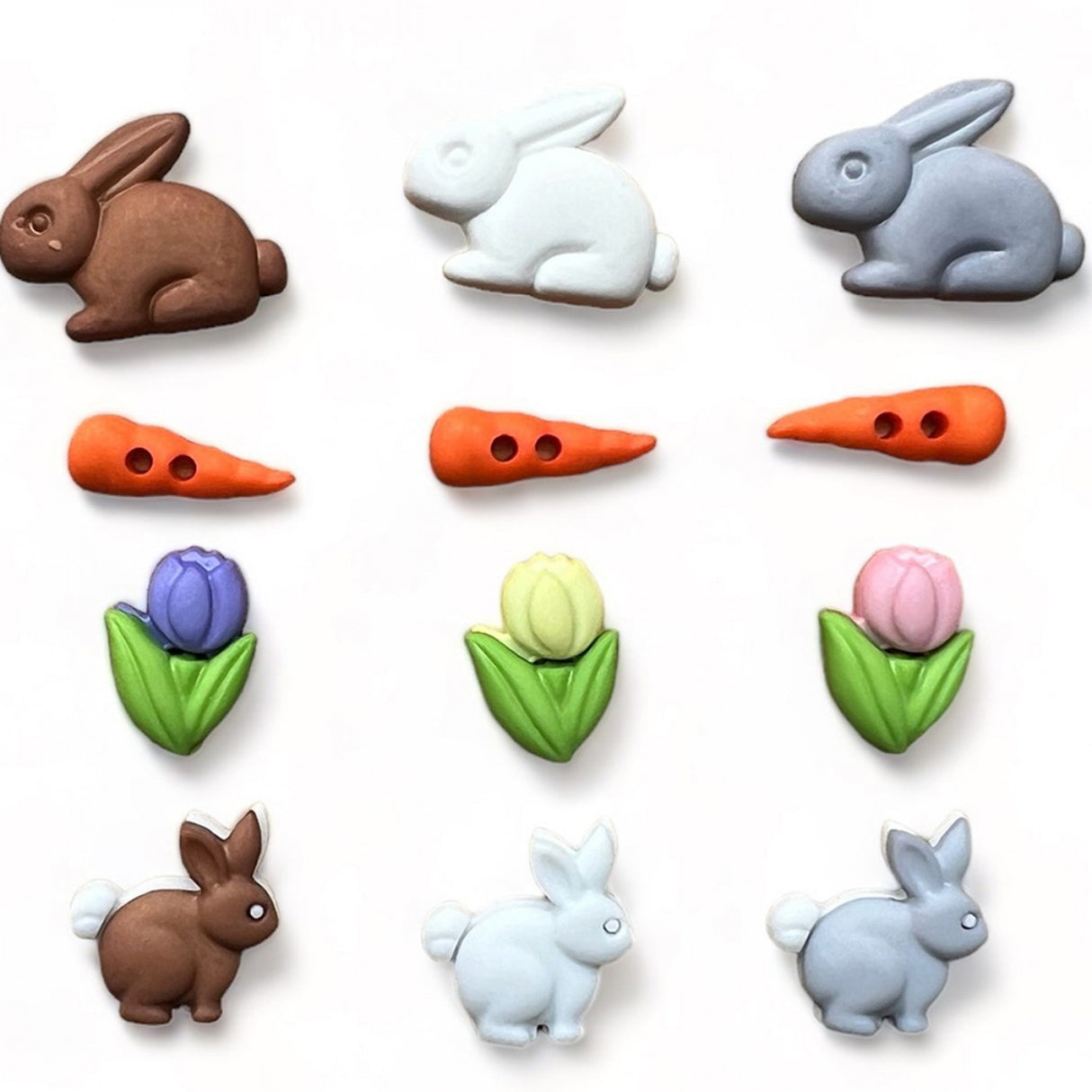 Bunny Fun by Buttons Galore