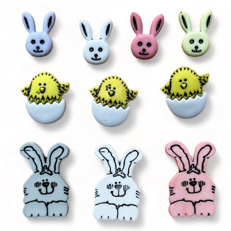 Funny Bunny by Buttons Galore