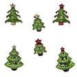 Festive Trees Quilt Pattern by Buttons Galore