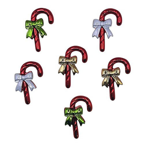 Bright Candy Canes Quilt Pattern by Buttons Galore