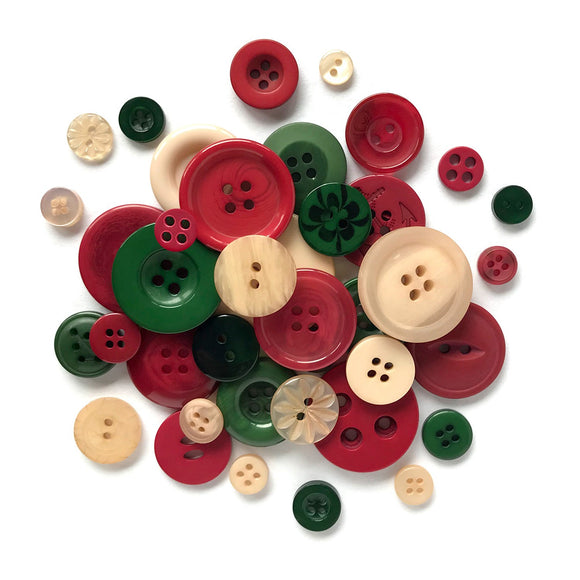 Vintage Christmas Buttons