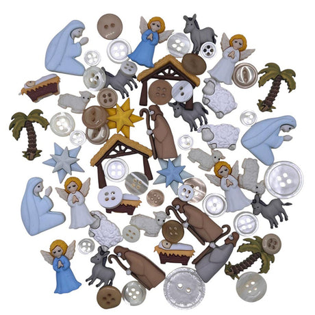Nativity Value Pack Quilt Pattern by Buttons Galore
