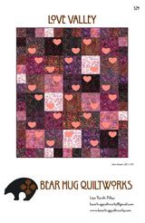 Love Valley Quilt Pattern by Bear Hug Quiltworks