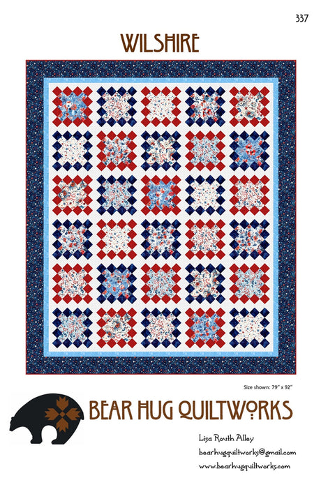 Wilshire Quilt Pattern by Bear Hug Quiltworks