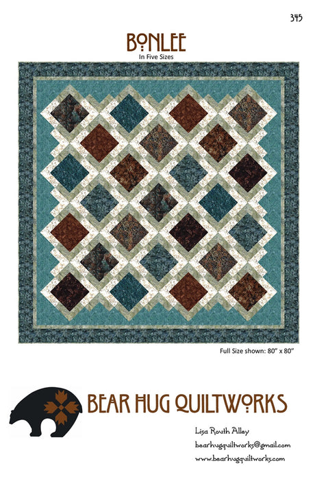 Bonlee Quilt Pattern by Bear Hug Quiltworks