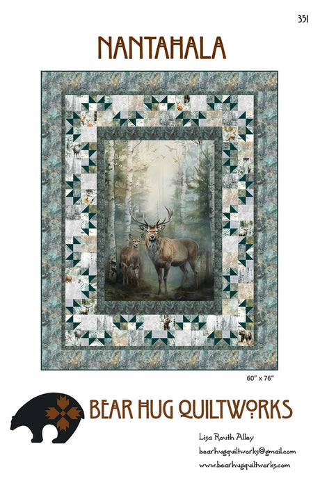 Nantahala Quilt Pattern by Bear Hug Quiltworks